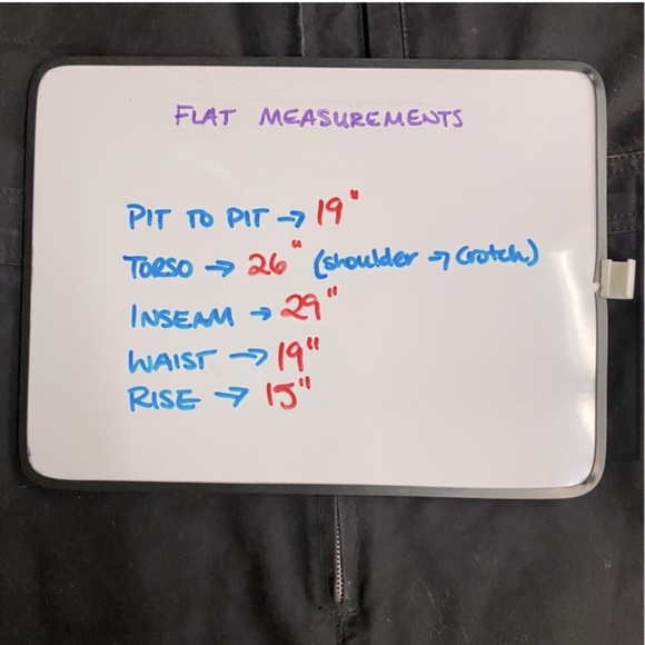 Work King Work Gear Insulated Black Canvas Winter Bib Overalls L - Picture 4 of 16